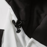 Unisex Winter Cotton Coat Three-Dimensional Large Pocket Hooded down Jacket down Shell Jacket
