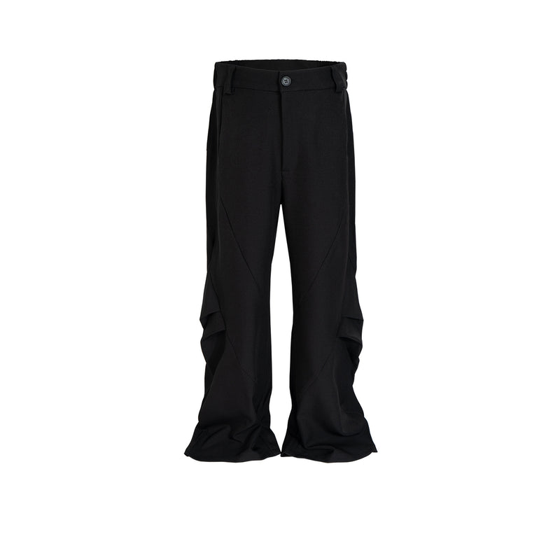 MIJKO Mens Vintage Pants Stretch Casual Unisex Trousers