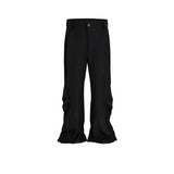 MIJKO Mens Vintage Pants Stretch Casual Unisex Trousers