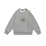 Unisex Hoodie Autumn Embroidery Sweatshirt