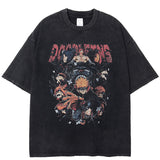 Men's Vintage Washed T-Shirt Men's Top Street