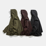 Unisex Jacket Autumn Windproof Hood Coat