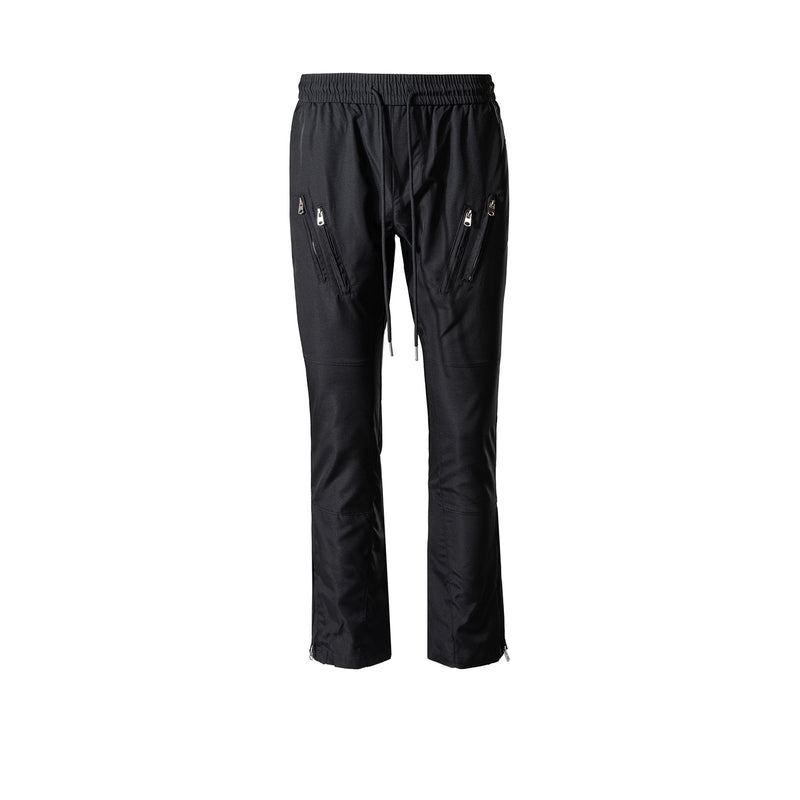 MIJKO Men Vintage Pants MIJKO Men's Women's Spring and Summer Hip Hop Zipper Pants Drawstring Casual Pants