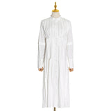 Women Dresses Spring Long Sleeve Shirt Dress (Qymy0409)