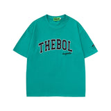 Men T Shirt Letter Print Couple Short Sleeve T-shirt