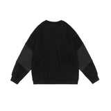 Unisex Hoodie Autumn Thread Patchwork Sweater