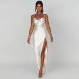 Women Dresses Summer Dress Sexy Long Sleeve Narrow Long Dress (Bla0420)