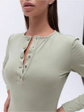 Women Jumpsuit Sexy Long Sleeve Jumpsuit