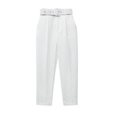 Women Sweatpants Spring Knitted Casual Pants Suit Pants