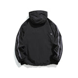 Unisex Winter Cotton Coat Decorative Hooded Jacket Vintage Baggy Coat