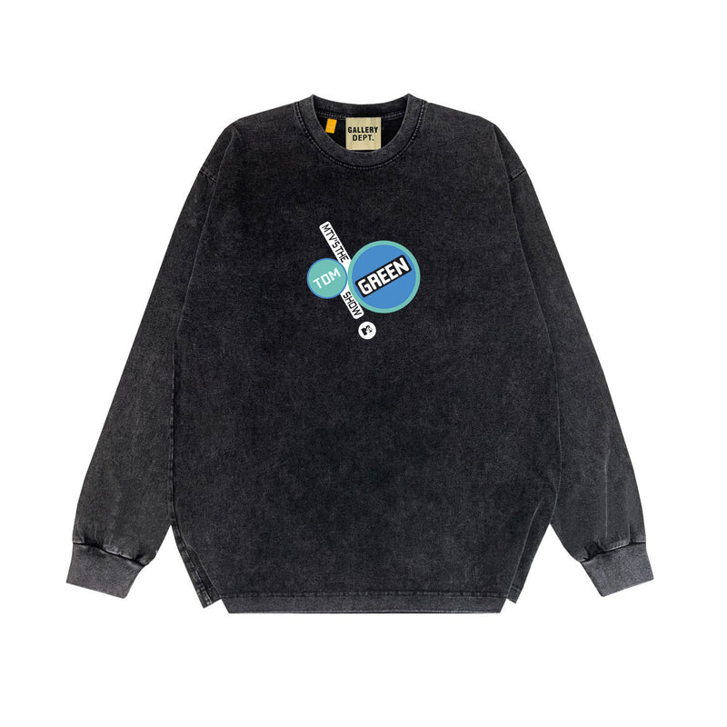 Gallery Dept Long Sleeve Shirt Vintage T Shirt Washed and Worn Vintage Long Sleeve T-shirt