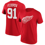 NHL T-Shirts Summer Loose Men's NHL Ice Hockey Sports T-Shirt Casual Short Sleeve