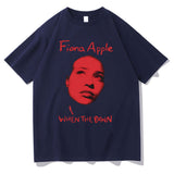 Rock Singer Fiona Apple Print T-shirt Men Women Fashion Rock