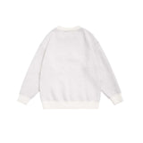 Unisex Sweater Autumn Steel Print Font Sweater