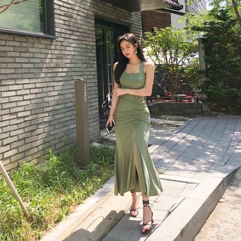 Women Maxi Dress Summer Long Sling Dress
