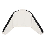 Women Jacket Removable Jacket Embroidered Stand Collar Outdoor Jacket Coat