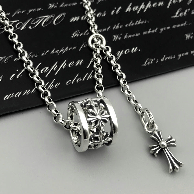Chrome Hearts Necklace Cross Men's and Women's Collarbone Chains