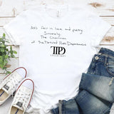 All’s Fair in Love and Poetry T-shirts The Tortured Poets
