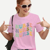 T Shirts for Women Nurse Fashion Graphic Y2k Tops