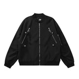 Men Jacket Coat Bomber Jacket Men's Mechanical Style Baseball Uniform Jacket