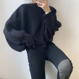 Women Winter Knitted Sweater Casual Style Sweater 8t3081