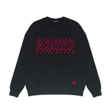Amiri Long Sleeved Shirt Fashion Brand Crew Sweatshirts round Neck Sweater