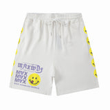 Men Shorts Casual Cropped Pants Summer Loose Straight Sports Pants