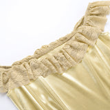 Women Tops Summer Slim Fit T-shirt Sexy Lace Top