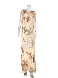 Women Evening Gown Sexy Retro Backless Sequins Dress