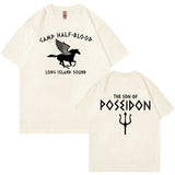 Percy Jackson Custom Camp Half Blood Print T Shirt Men Women