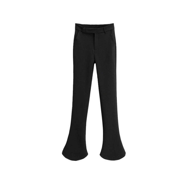 Women Sweatpants Autumn Suit Pants Slim Fit Bell-Bottom Pants