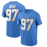 NFL T-Shirts Men's Outdoor Sports T-Shirts Loose T-Shirts NFL Football Lightning