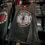 Pearl Jam T Shirts Doors Ramones Rock Washed Vintage Tank Top Cotton Sleeveless T-Shirt(Part2)