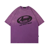 Men T Shirt Vintage Print Short Sleeves T-shirt Male Vintage