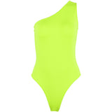Women Jumpsuit Spring and Summer Sleeveless Oblique Shoulder Jumpsuit