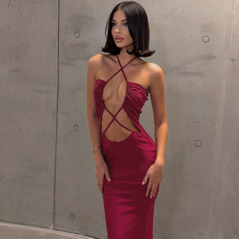 Women Dresses Summer Sexy Hollow Dress