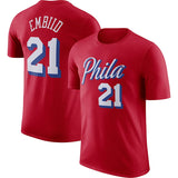 NBA T-Shirts NBA City T-Shirts T-Shirts Basketball Training Clothes Short Sleeves