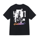 UNDEFEATED T Shirts Crew Neck Men's and Women's Loose
