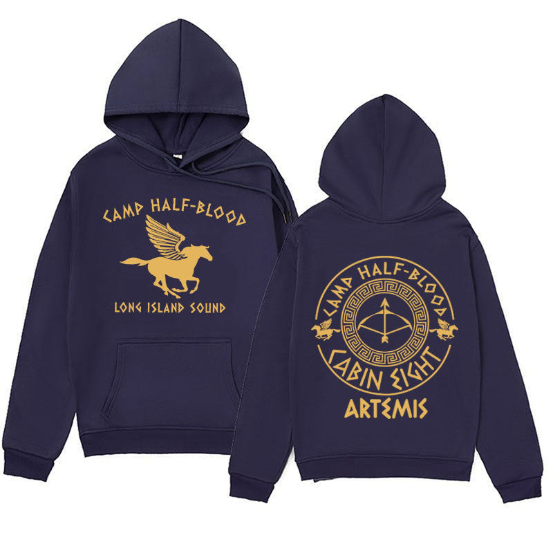 Percy Jackson Double Sided Graphic Hoodies Camp Half Blood