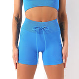 Women Yoga Sports Shorts Sports Yoga Pants Thread Workout Shorts