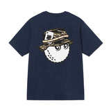 UNDEFEATED T Shirts Crew Neck Men's and Women's Loose