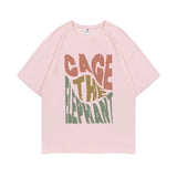 Limited Cage The Elephant Pritn Tshirt Short Sleeve Men