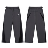 Women Sweatpants Vintage Sports Trousers Loose Wide-Leg Straight Pants Men and Women