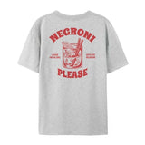 Negroni Please Graphic T-Shirts Vintage Streetwear Women