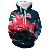 Cyberpunk 2077 Hoodie Samurai Hoodie Sweater