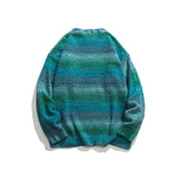 Unisex Sweater Winter Starry Sky Gradient Knitwear