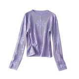 Women Sweater Knitwear Spring/Summer Knitwear Loose Sexy Hollow out Knitwear