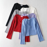 Women Sweater Knit Wear Spring and Autumn Double Zipper Knitted Cardigan Jacket