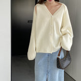 Women Knitted Two-Piece Set Autumn Two-Piece Solid Color Short Vest Top Suit Z809