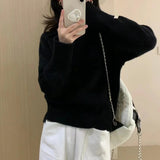Women Knitwear Autumn Winter Sweater Loose Sweater